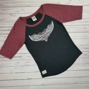 🍁Harley Davidson Crew Tee